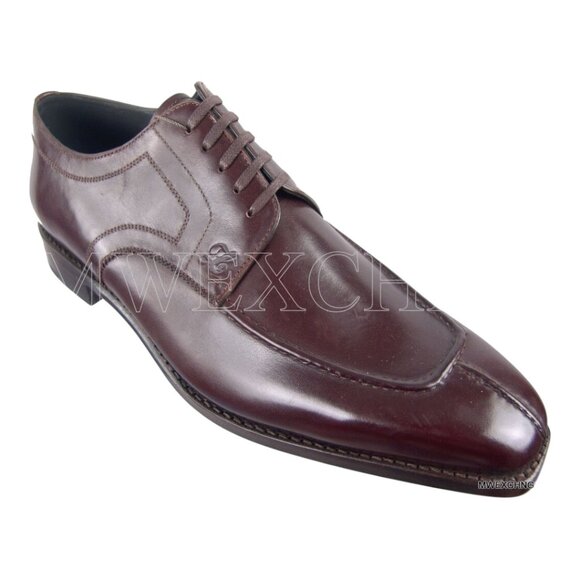 ZENOBI GOODYEAR WELT MOC TOE OXFORDS ITALIAN MENS DRESS SHOES NEW - Picture 2 of 11